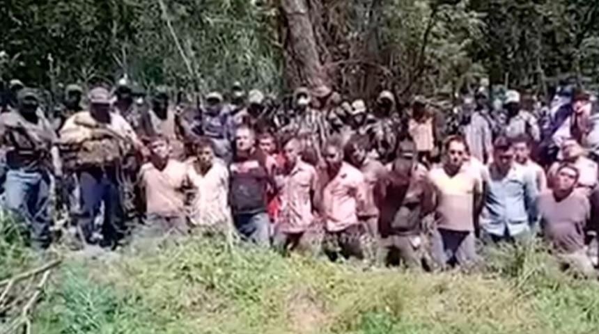 Meksikalı çeteden korkunç infaz! 20 kişi sıraya dizildi: Buranın sahibi zaten var