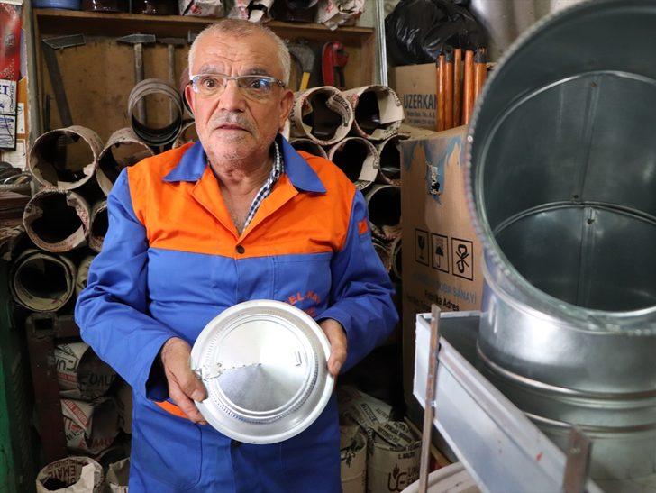 Siirtli dördüncü kuşak teneke ustası 50 yıldır saca şekil veriyor G4