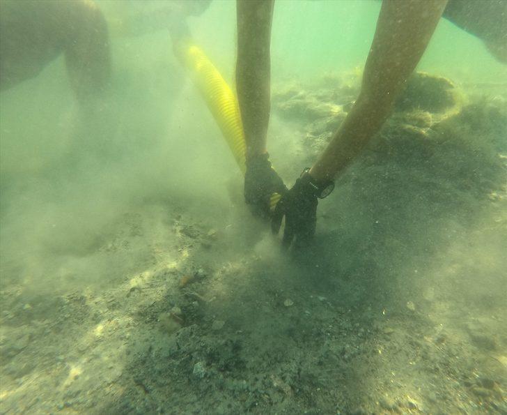 Marmara Denizi'nde mimari bloklar yüklü gemi batığı keşfedildi G4