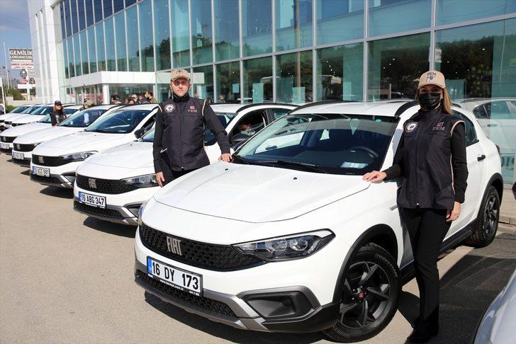 Birmot'tan Bursa İl Emniyet Müdürlüğü'ne 12 otomobillik teslimat G2