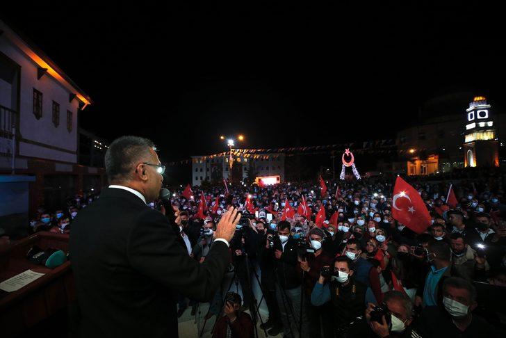Cumhurbaşkanı Yardımcısı Fuat Oktay Yozgat'ta vatandaşlara hitap etti: G3