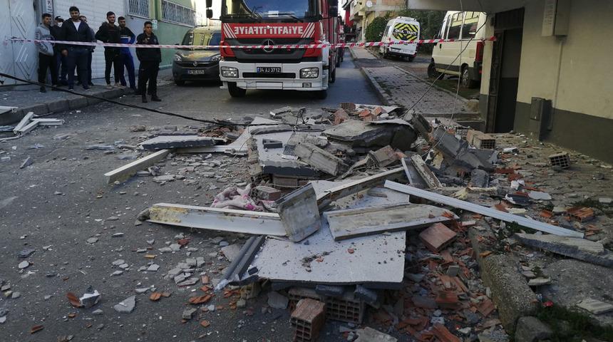 Avcılar'da bir evde patlama: 1 yaralı