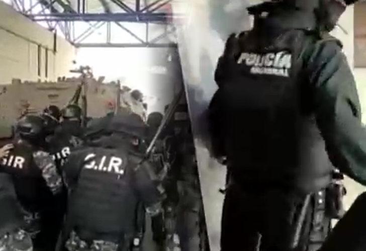 Hapishaneye tank girdi! Ekvador'daki cezaevinde operasyon esnasında çatışma çıktı