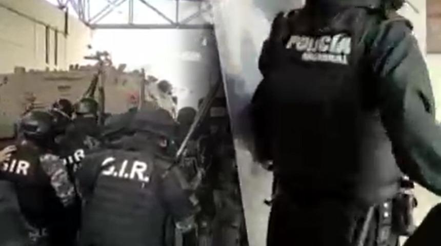 Hapishaneye tank girdi! Ekvador'daki cezaevinde operasyon esnasında çatışma çıktı