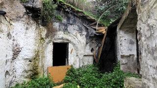 Yangın sonrası şapel ortaya çıktı! Tam 2 bin yıllık