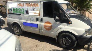 Halı yıkama firmasına ait minibüste 33 düzensiz göçmen yakalandı