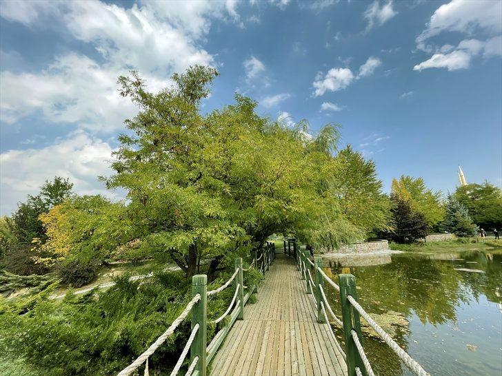 Erzurum'da parklar sonbahar renkleriyle güzelleşti G5