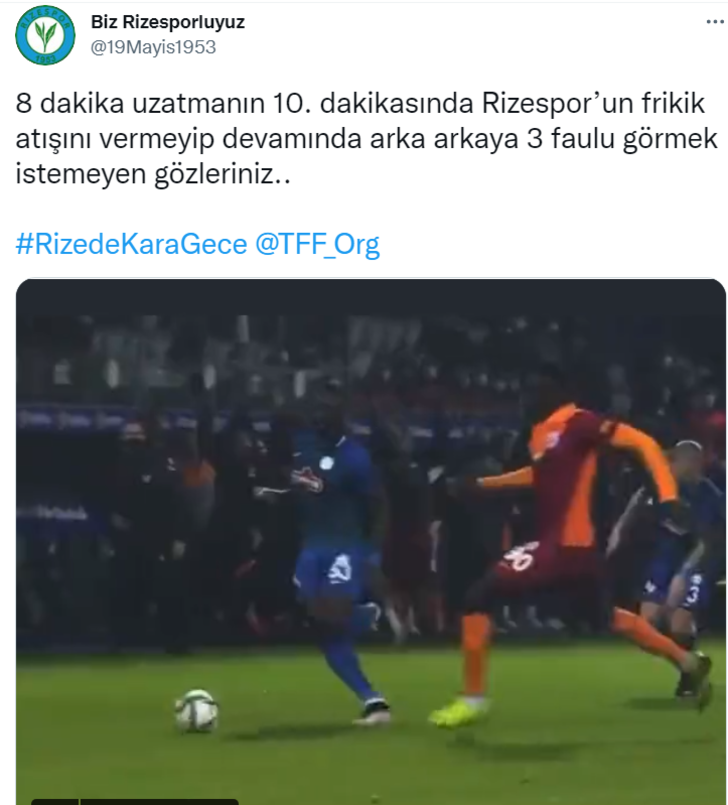 Galatasaray’ın 3. golünde faul yok mu? Galatasaray Rizespor maçı sonrası tartışma konusu oldu! G4