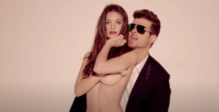 Emily Ratajkowski ünlü olduğu klipte tacize uğradığını açıkladı: Göğüslerime dokunarak... G2