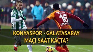 Konyaspor - Galatasaray maçı ne zaman, saat kaçta, hangi kanalda? Lider farkı açabilecek mi?