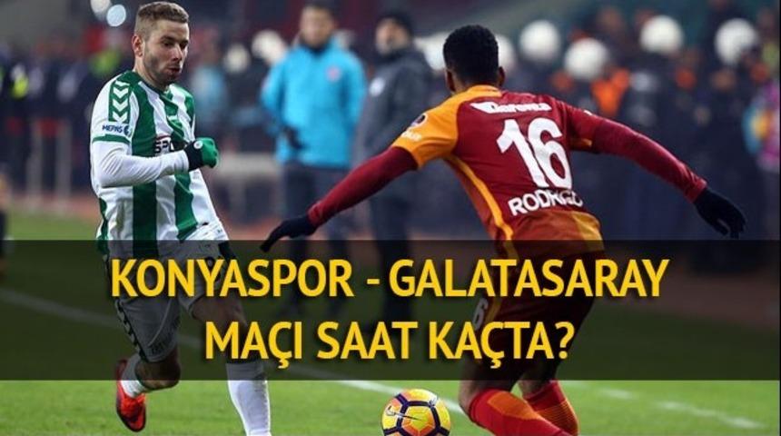 Konyaspor - Galatasaray maçı ne zaman, saat kaçta, hangi kanalda? Lider farkı açabilecek mi?