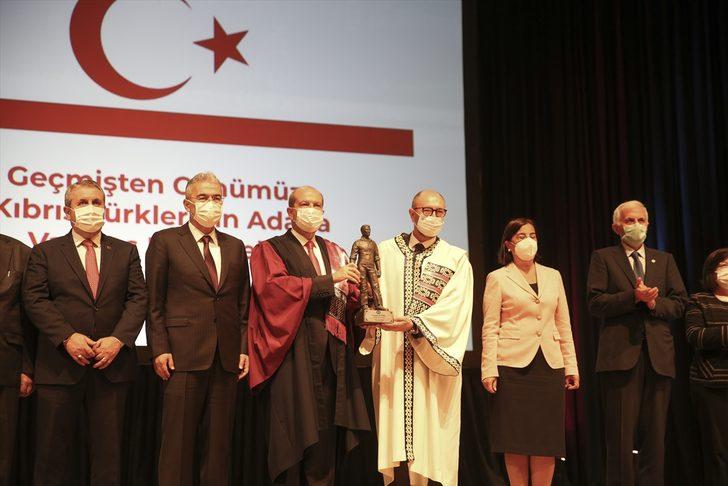 KKTC Cumhurbaşkanı Tatar'a Eskişehir'de "fahri doktora" unvanı verildi G3