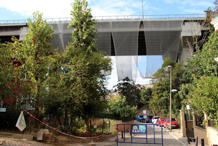 15 Temmuz Şehitler Köprüsü'nden parça düştüğünü öğrenen ekipler harekete geçti G2