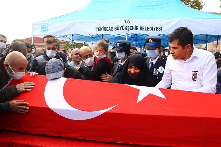 Şehit bekçi Fırat Doğan, Tekirdağ'da son yolculuğuna uğurlandı G3