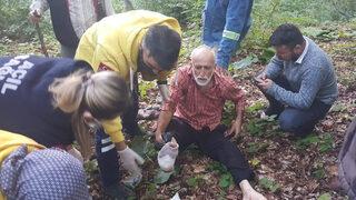 Kestane toplamak için gitti, kendini vurdu