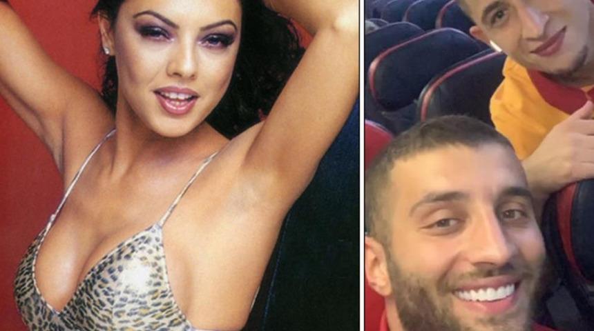 Galatasaray'da Rizespor galibiyeti dönüşü Ebru Gündeş detayı