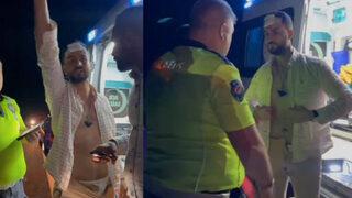 Kaza yapan alkollü polis memuru, meslektaşlarına zor anlar yaşattı