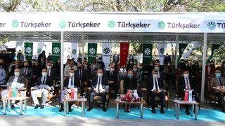 Nuri Şeker Uşak Şeker Fabrikası'nda 96. pancar alım kampanyası başladı