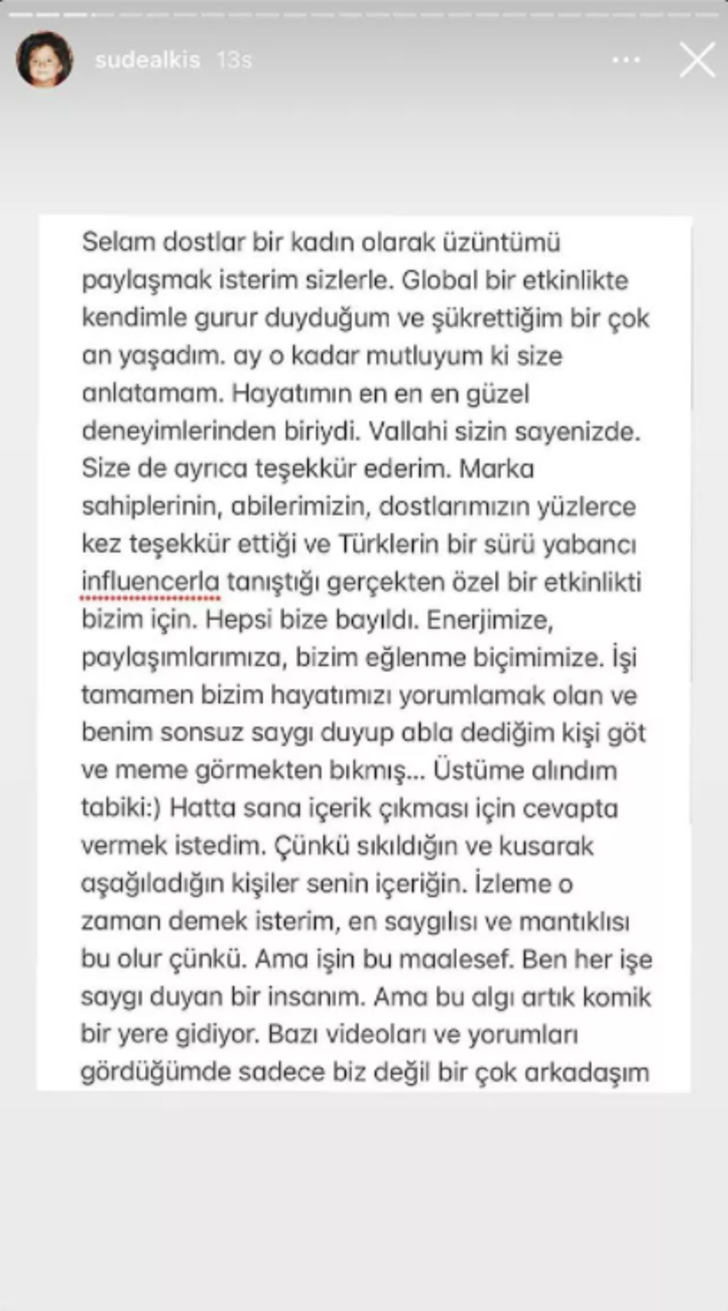 Sosyal medyayı karıştıran polemik! Sosyal medya fenomenleri Sude Alkış ve Yağmur Çevik arasında ipler gerildi G5