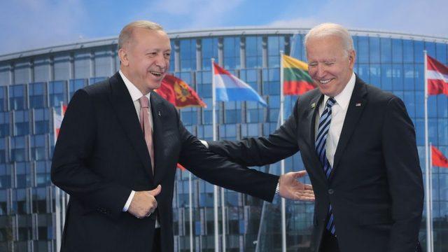 Erdoğan, Biden ile göreve geldiği 20 Ocak'tan sonra ilk yüz yüze görüşmesini 15 Haziran'da, NATO zirvesi için gittikleri Brüksel'de gerçekleştirdi