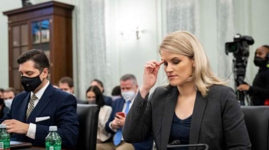 'Facebook demokrasiyi zayıflatıyor': Eski şirket &ccedil;alışanı Frances Haugen, ABD Senatosu'nda sosyal medya devini su&ccedil;ladı