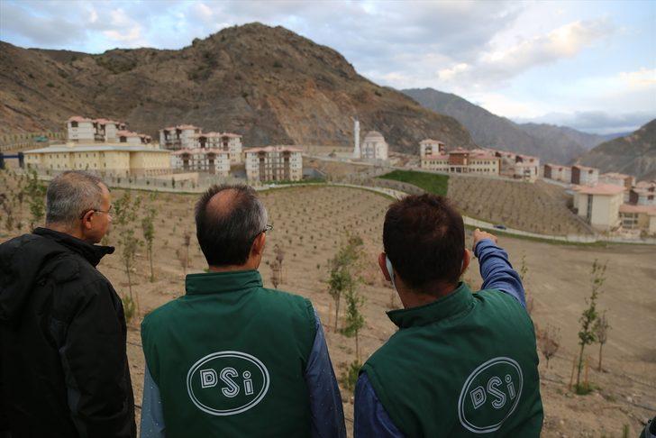 DSİ Genel Müdürü Yıldız'dan Yusufeli Barajı ve Yusufeli yeni yerleşim yerinde inceleme G3