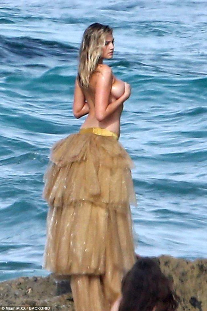 Kate Upton talihsiz kazaya rağmen çekimleri tamamladı  G1