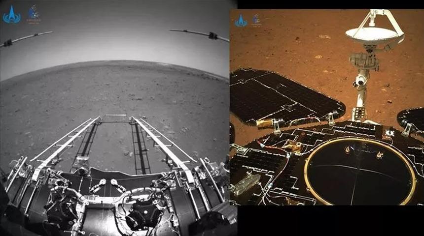 Çin'in Mars keşif araçları "güneş kesintisi" nedeniyle faaliyetlerine ara verdi