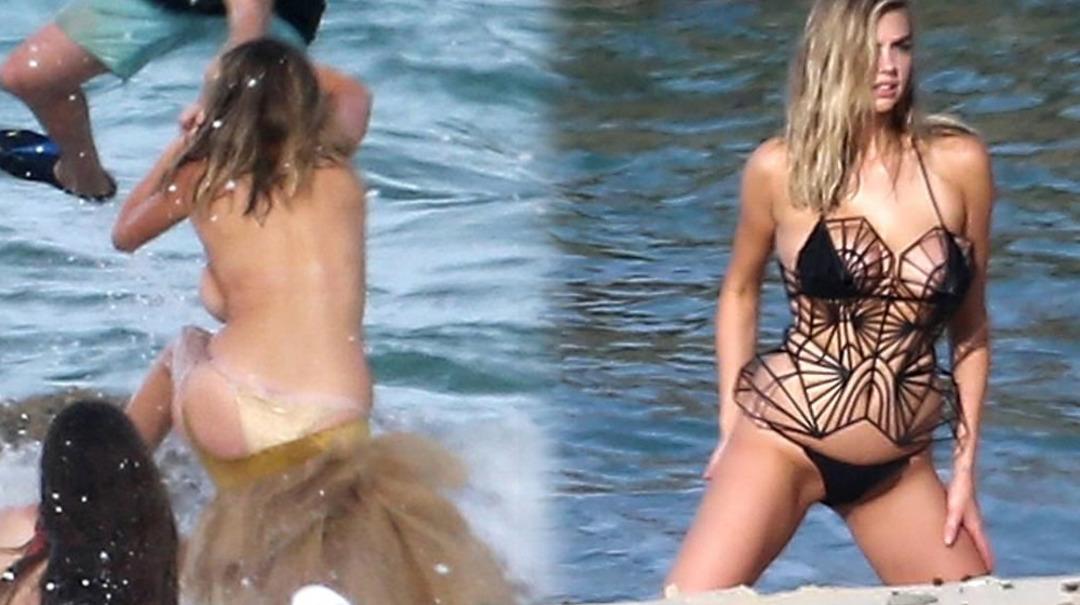 Kate Upton talihsiz kazaya rağmen &ccedil;ekimleri tamamladı 