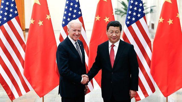 Şi Jinping ve Joe Biden