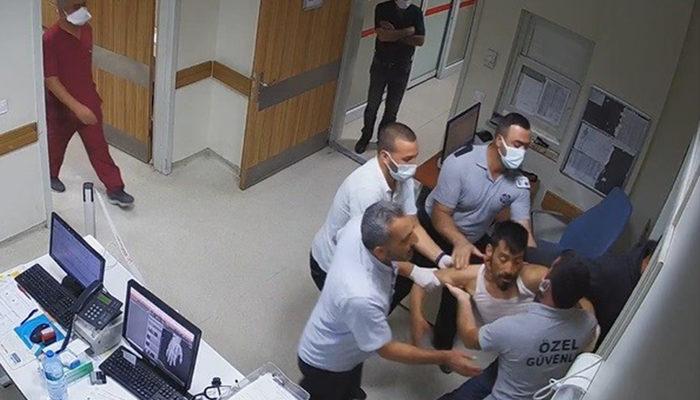 Konya’da gözaltına alınan kişinin yakınları hastaneyi basarak görevlileri darp etti