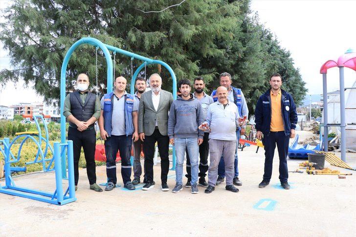 Çiftlikköy Belediyesi, atıkları parklar için oyun gruplarına dönüştürüyor G5