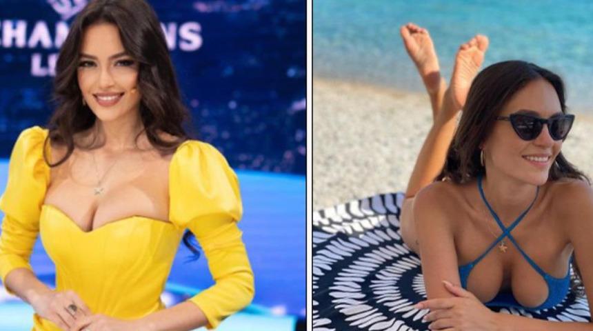 Eva Murati, tatilini yine Antalya'da yapıyor