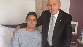 Nihat Özdemir'den Fatih Yiğit Şanlıtürk'e ziyaret