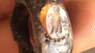 1800 yıllık! Karabük’te, çobanların tanrısı işli yüzük bulundu