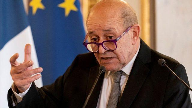 Fransa Dışişleri Bakanı Jean-Yves Le Drian