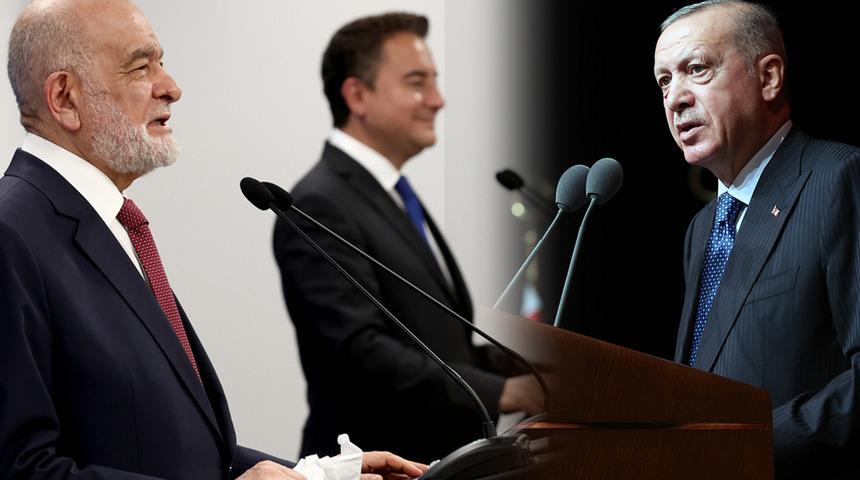 Cumhurbaşkanı Erdoğan'ın "toplu sözleşme" değerlendirmesine Babacan ve Karamollaoğlu'ndan açıklama