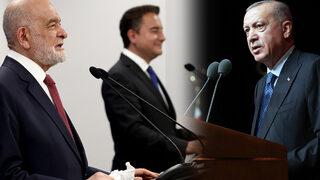 Cumhurbaşkanı Erdoğan'ın toplu sözleşme değerlendirmesine Babacan ve Karamollaoğlu'ndan açıklama