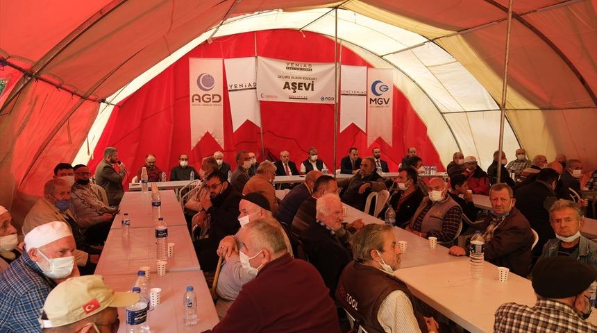 Bozkurt ilçesinde, sel felaketinde yaşamını yitirenler için mevlit okutuldu