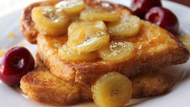 Bir Fransız klasiği: Muzlu Fransız tostu! Bu lezzet kahvaltılarınızın yıldızı olacak