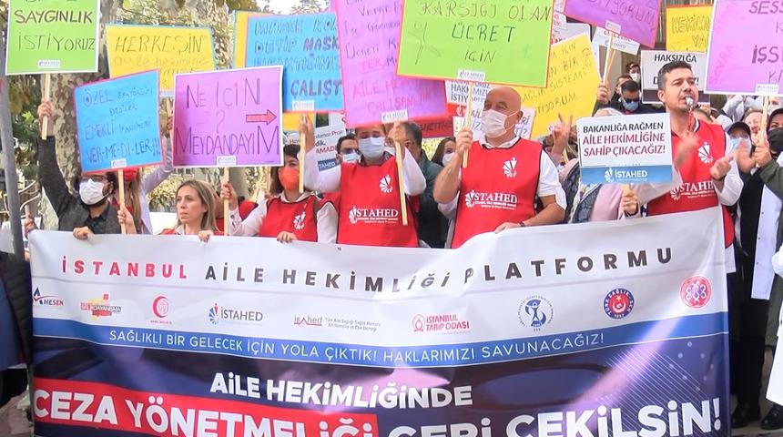 Aile hekimlerinden protesto: Kabul etmeyeceğiz