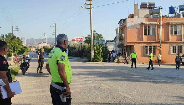 Kazayı izlemeye gittiler, bir anda kavgaya tutuştular