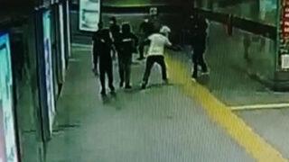 Şişli’de metro girişinde husumetli olduğu kişilere kurşun yağdırdı 