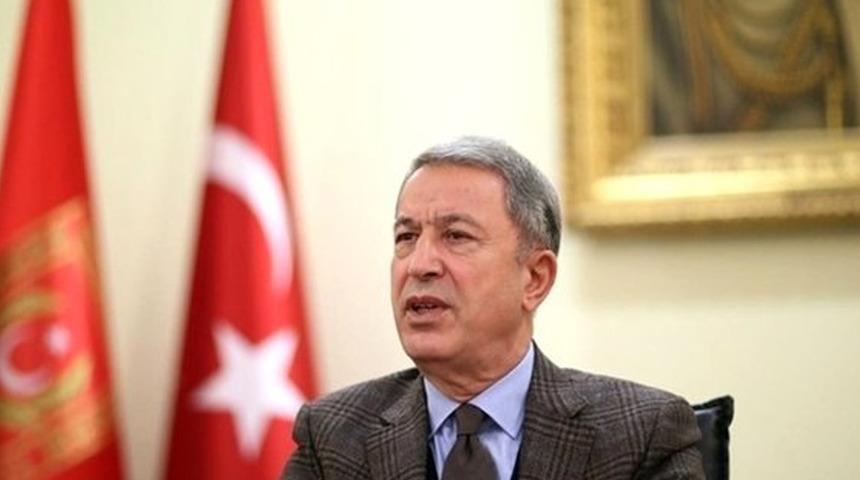 Bakan Akar'dan Doğu Akdeniz mesajı: Asla müsaade etmeyeceğiz