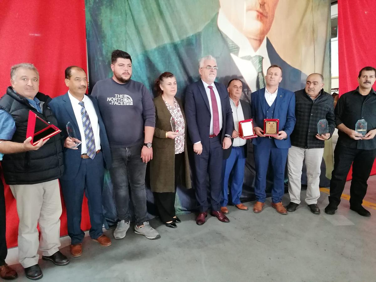 Silivri'de itfaiyeciler emeklilik yemeğinde buluştu