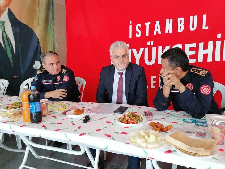 Silivri'de itfaiyeciler emeklilik yemeğinde buluştu G3