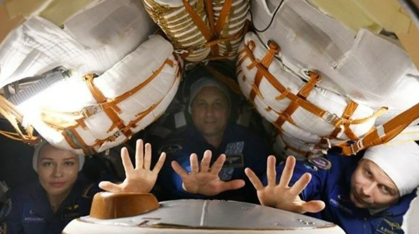 Uzayda çekilen ilk sinema filmi Vyzov’un (Sınanma) iki sahnesi tamamlandı