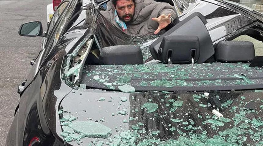 New Jersey'de 9 katlı binadan düşen kişi sağ kurtuldu