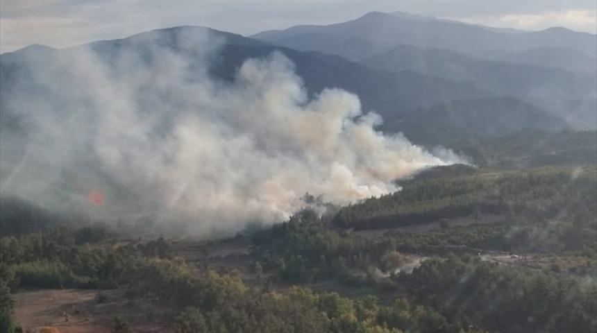 GÜNCELLEME - Kütahya'da çıkan orman yangını kısmen kontrol altına alındı