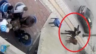 Tavla oynayanların yanına sığındı, müdahale edilmeyince satırlı saldırıdan kaçamadı